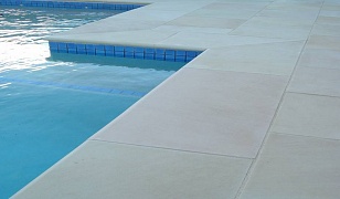 Santos Honed Bullnose Pavers | 400x200 | 400x400 | 450x300 | 600x200 | 600x300 | 600x600 