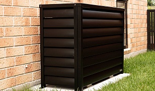 Enclose Outdoor Heat Pump Cover